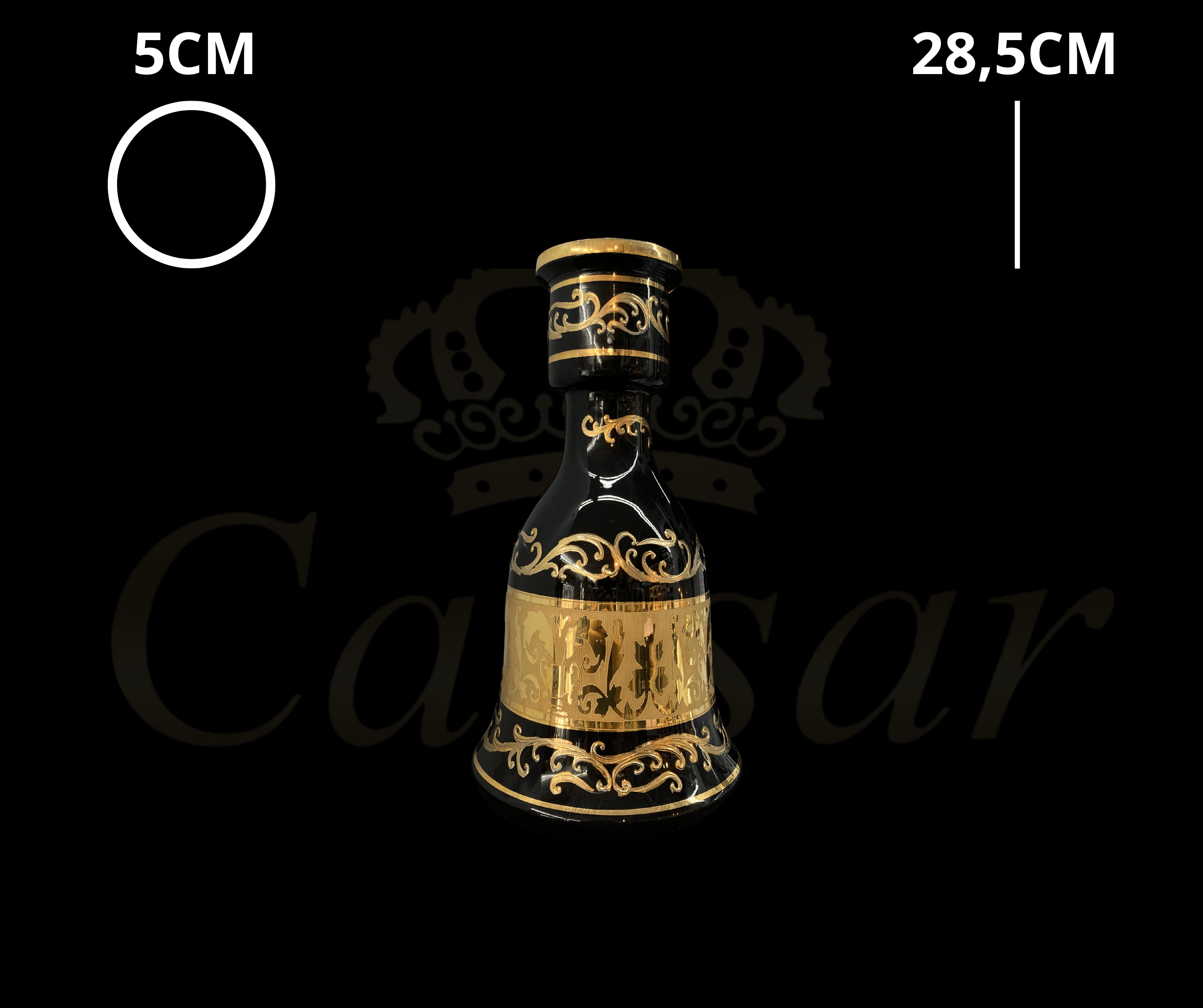 BJ Bohemian 1001 Nights Black - Caesar Shisha