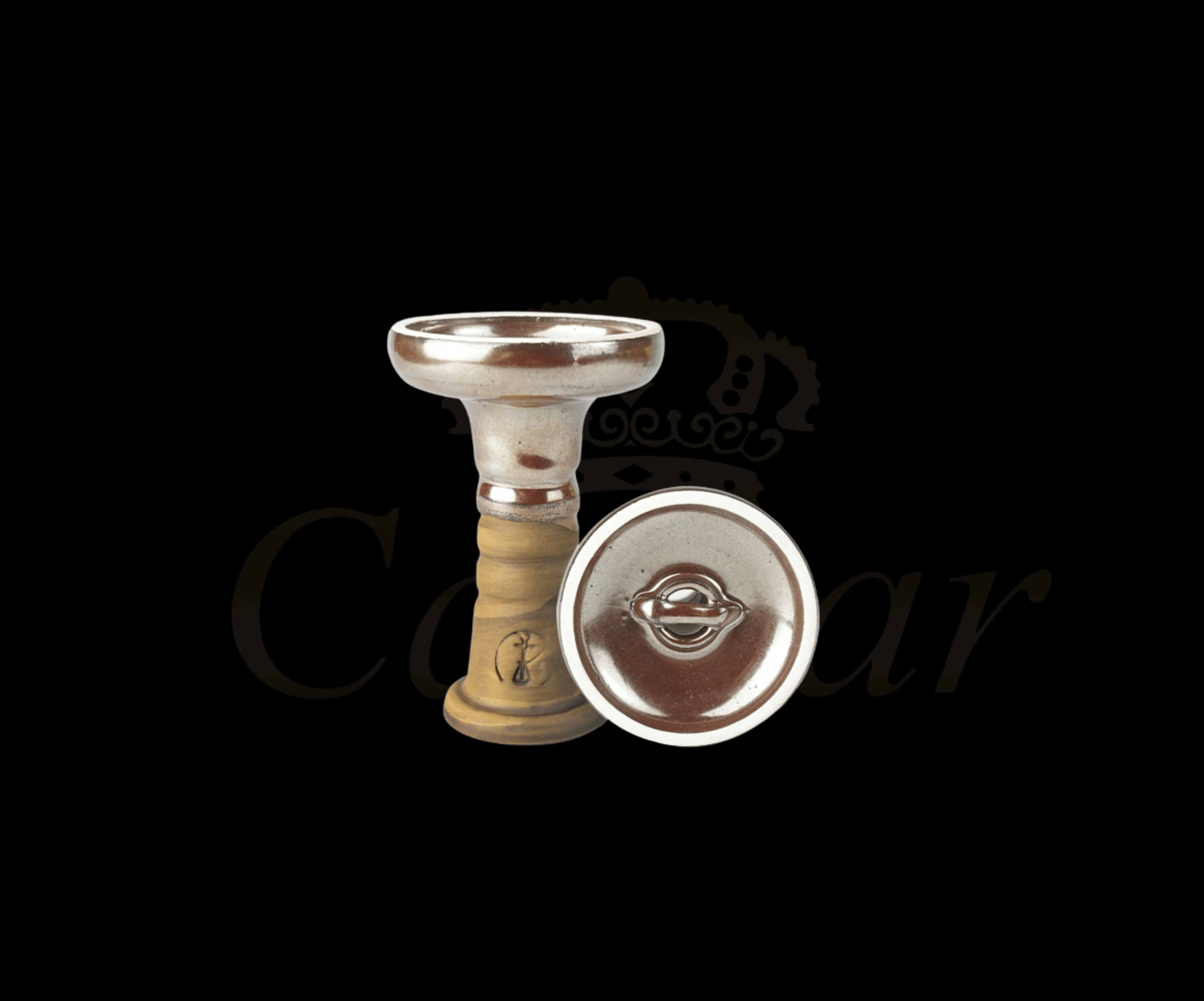 Cascade Phunnel Milky - Rose Gold - Caesar Shisha