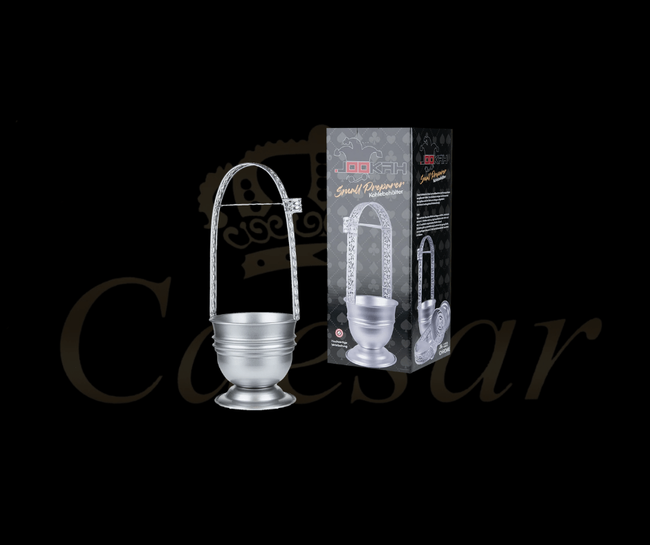 Jookah Kulholder / Small Sølv - Caesar Shisha