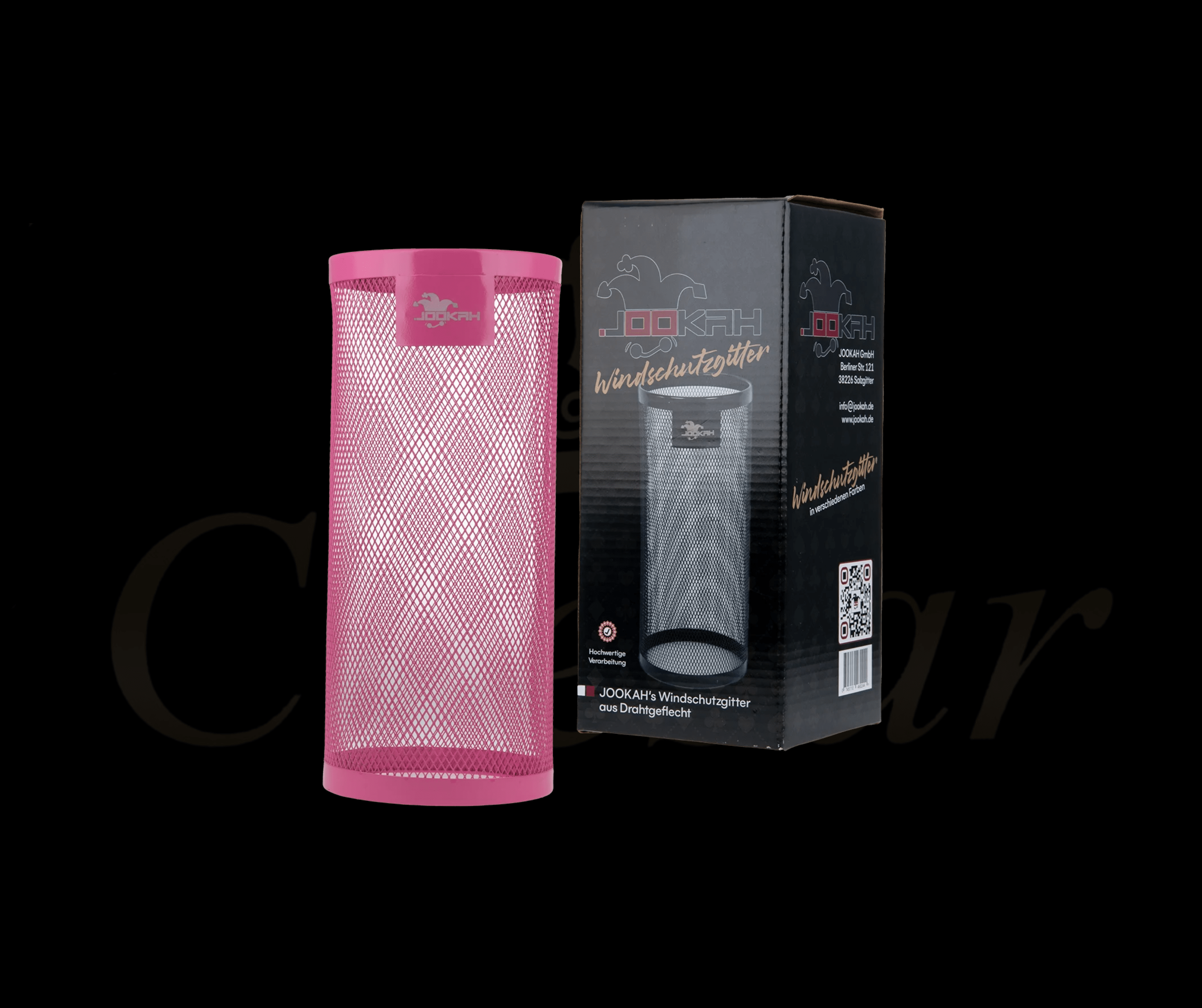 Jookah / Vindskærm Pink - Caesar Shisha