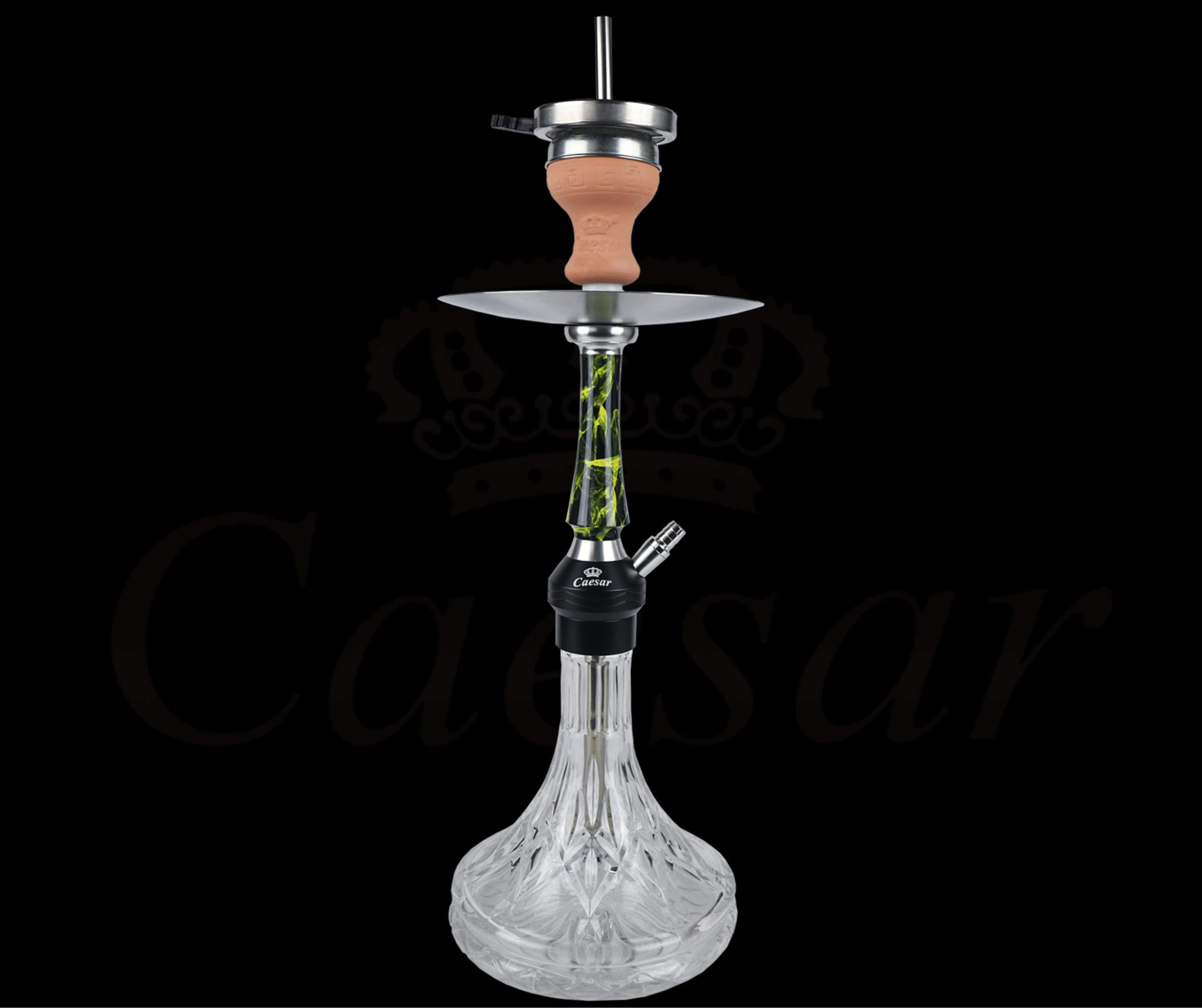 Caesar 03 - B - Yellow / Transparent - Caesar Shisha
