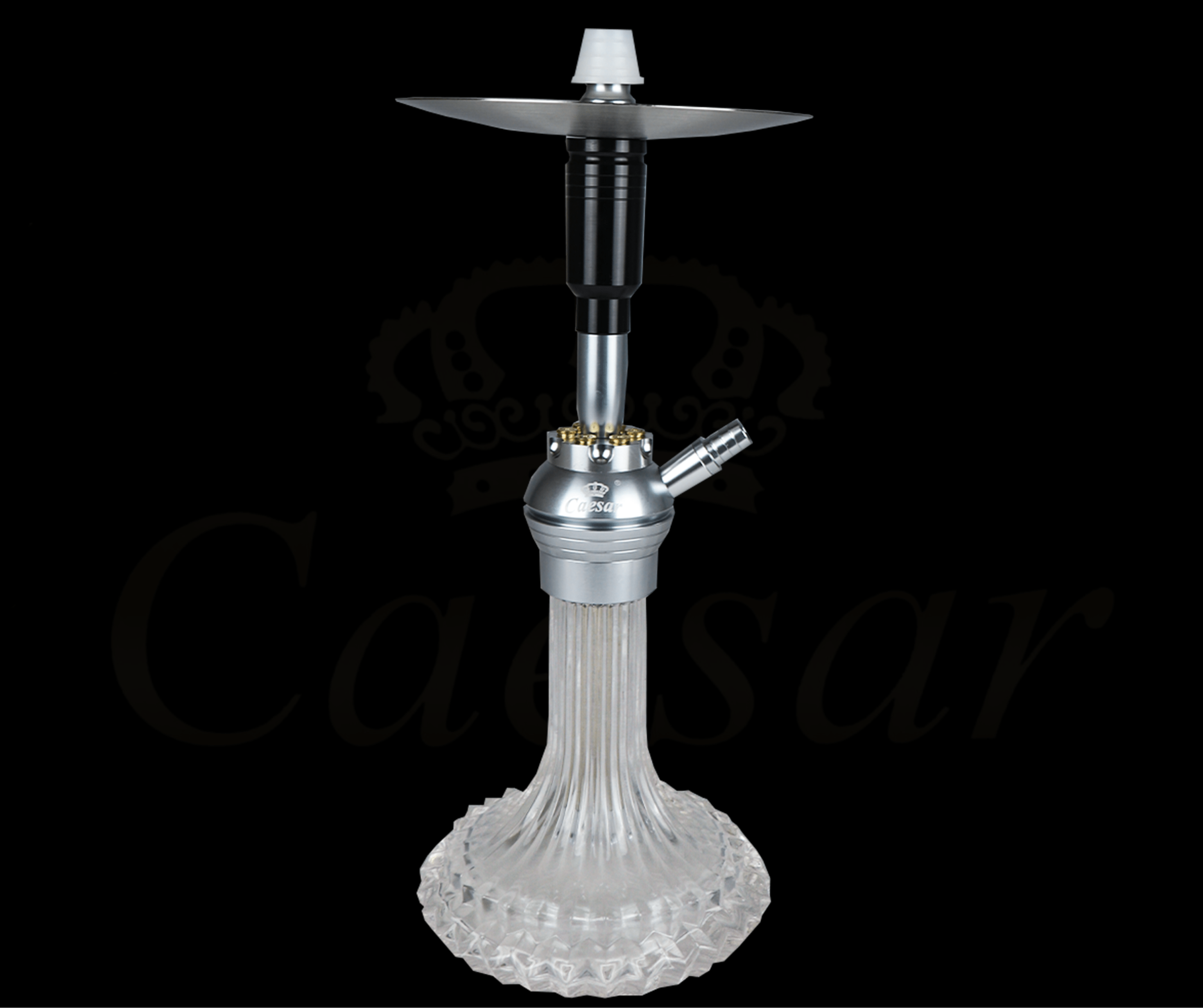 Caesar 05 - Silver / Transparent - Caesar Shisha