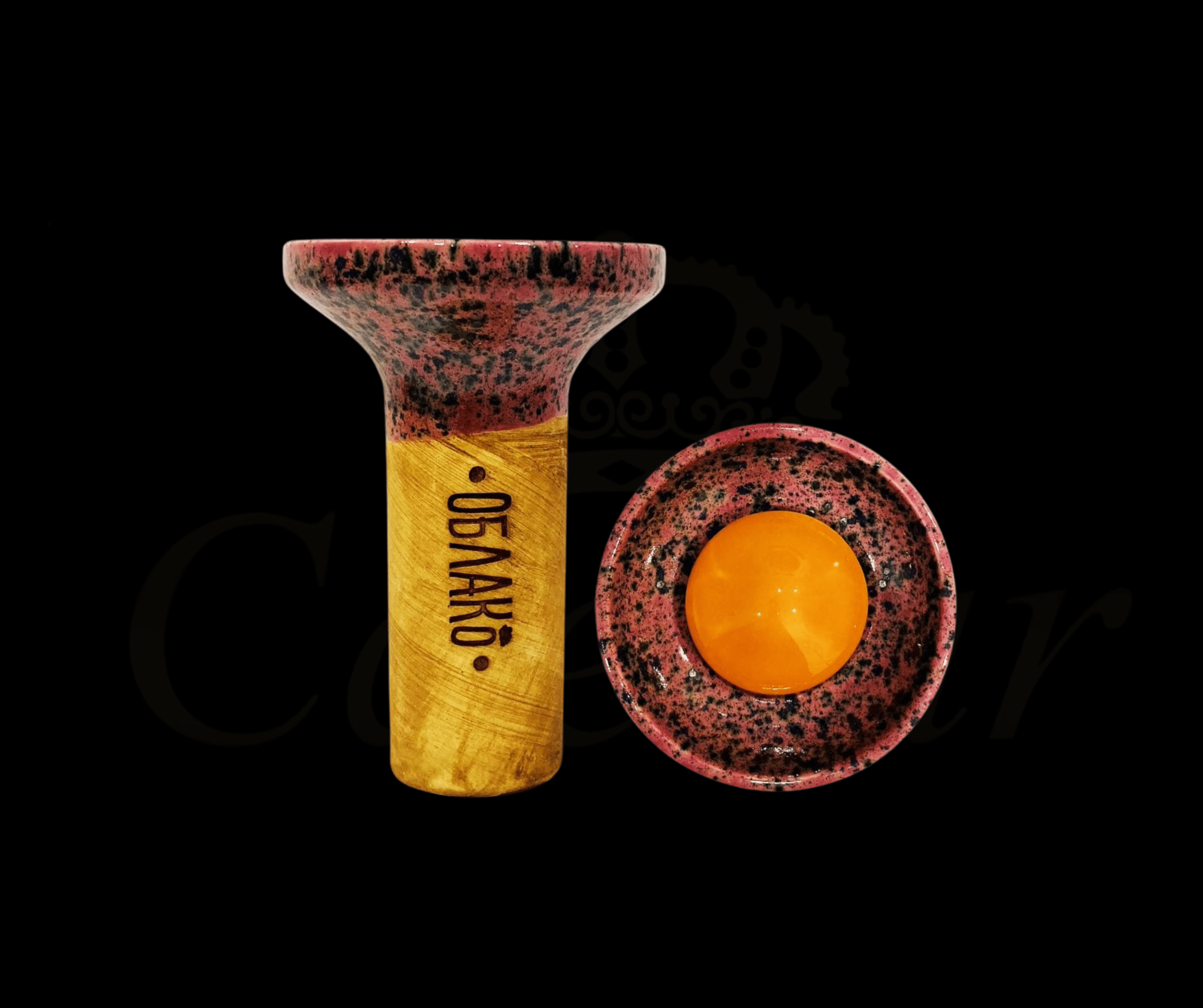 Oblako Flow / Orange On Garnet - Caesar Shisha