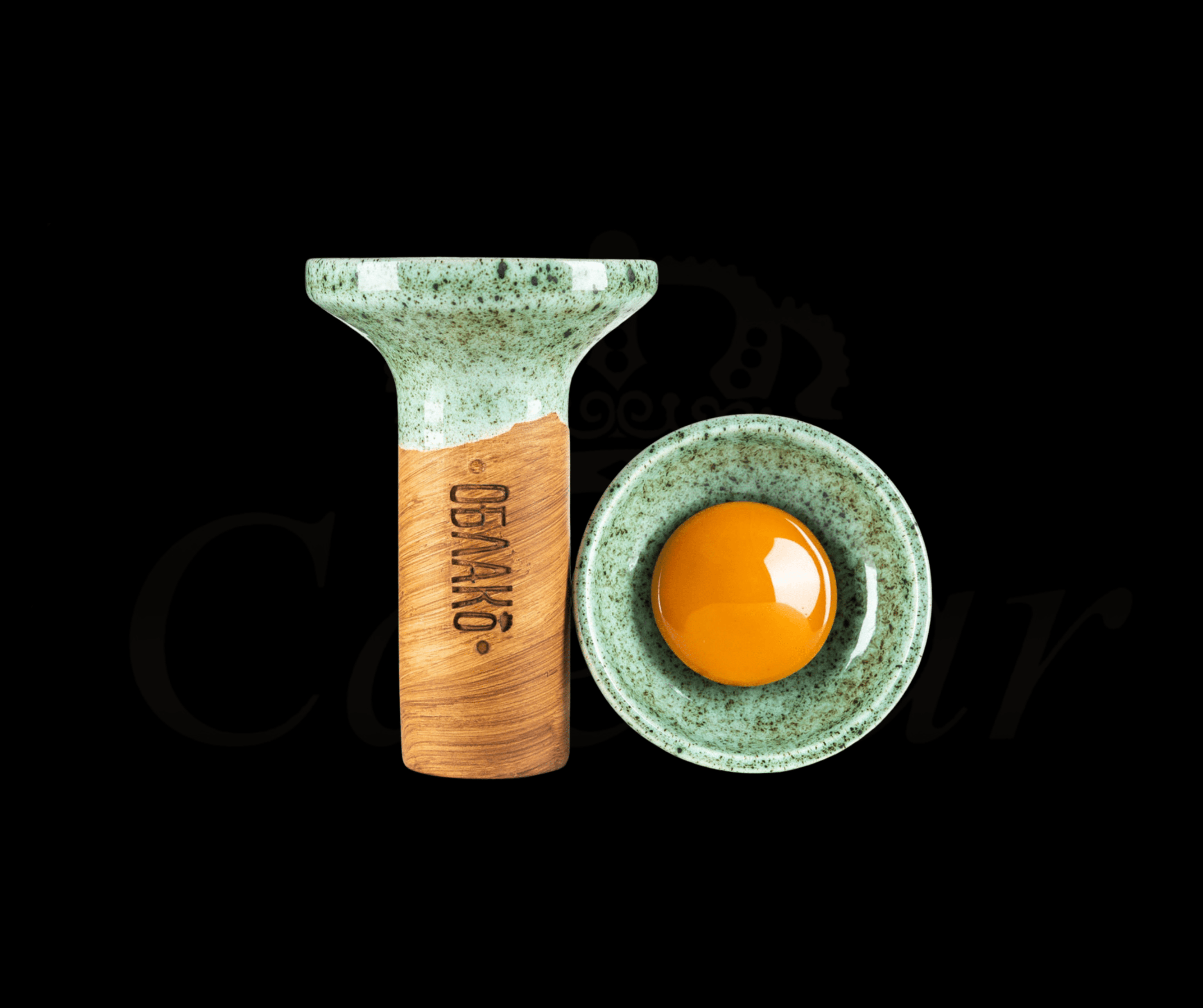 Oblako Flow / Orange On Pistachio - Caesar Shisha