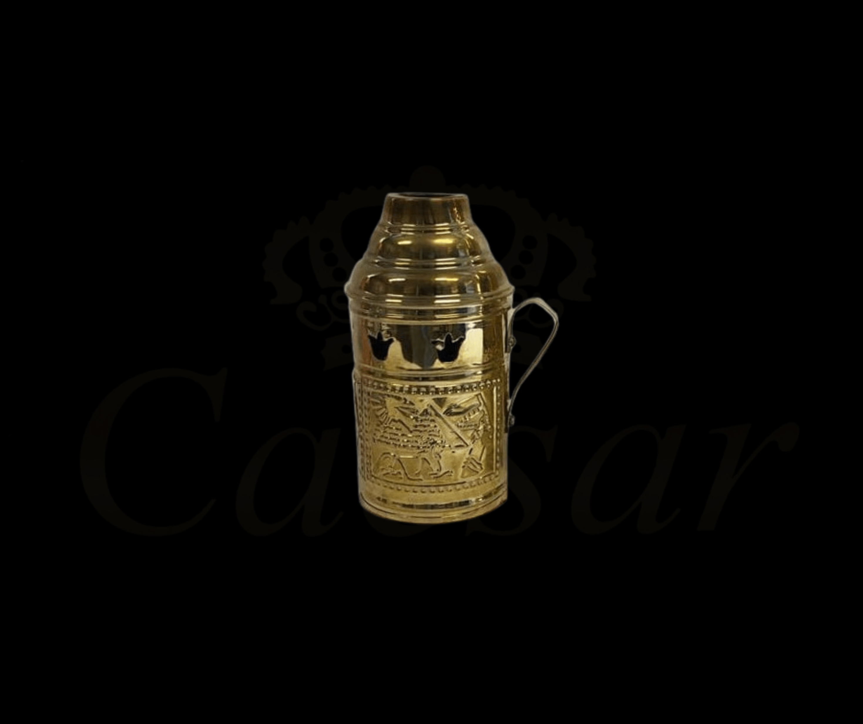 Oriental Vindskærm - Gold - Caesar Shisha