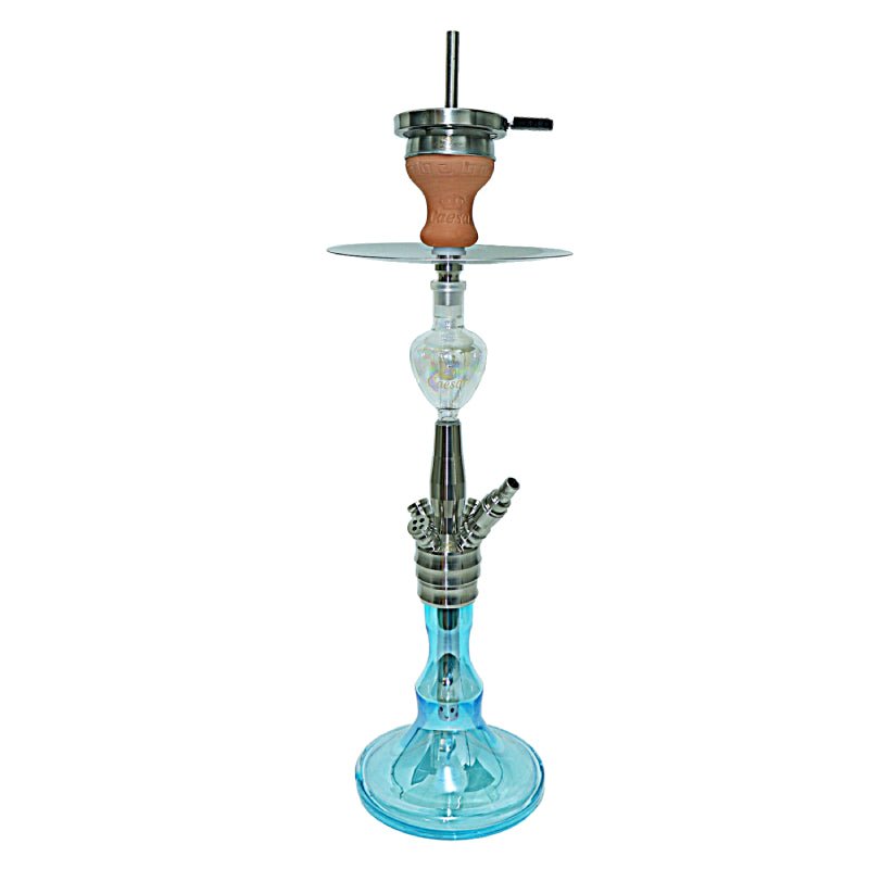 Q&D Tornado - Stainless Steel - Light Blue - Caesar Shisha