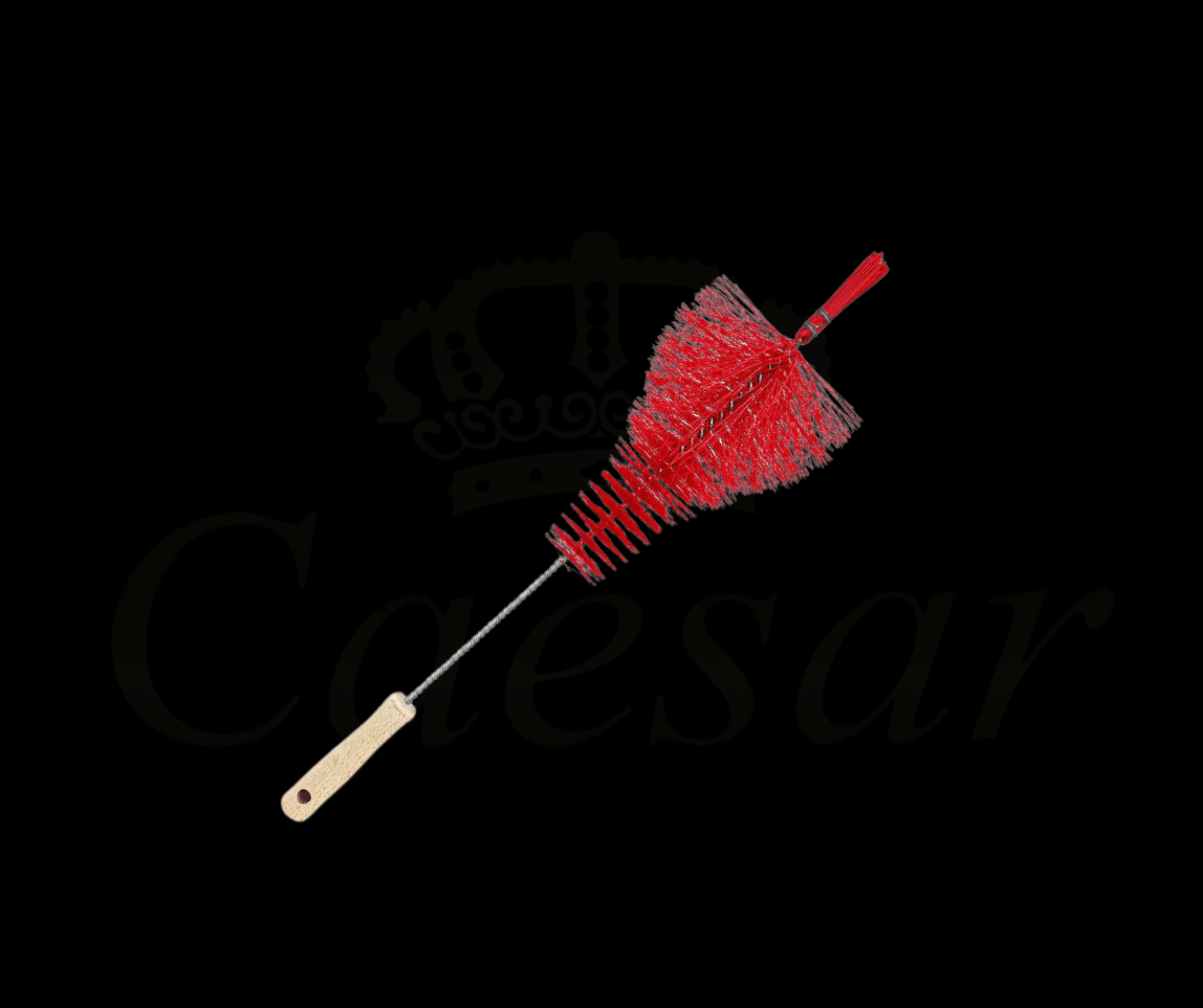 Vandpibe rengøringsbørste - Tyk m. Spids (Til Vase) - Caesar Shisha