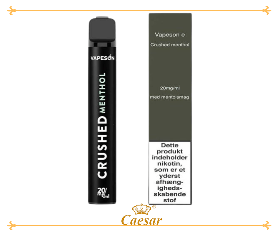 Vapeson E Disposable Crushed Menthol 20mg/ml