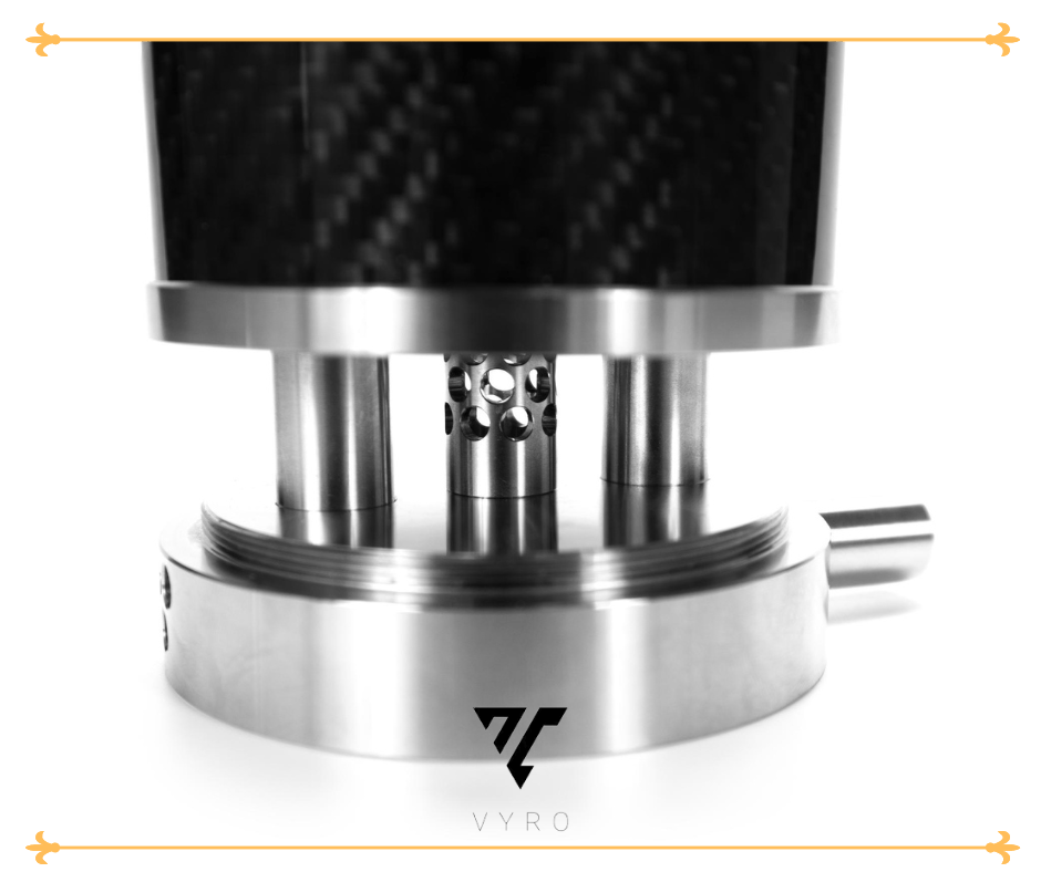VYRO One hookah - Carbon Black