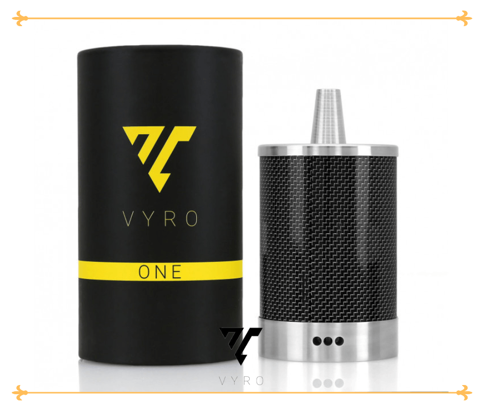 VYRO One hookah - Carbon Black