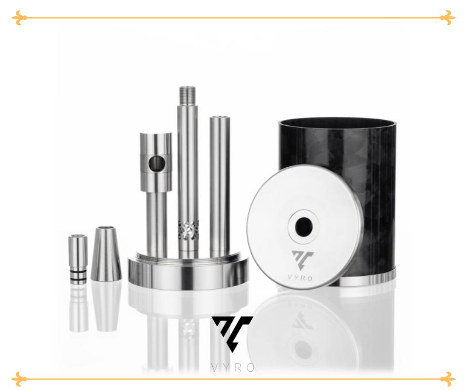 VYRO One hookah - Carbon Black