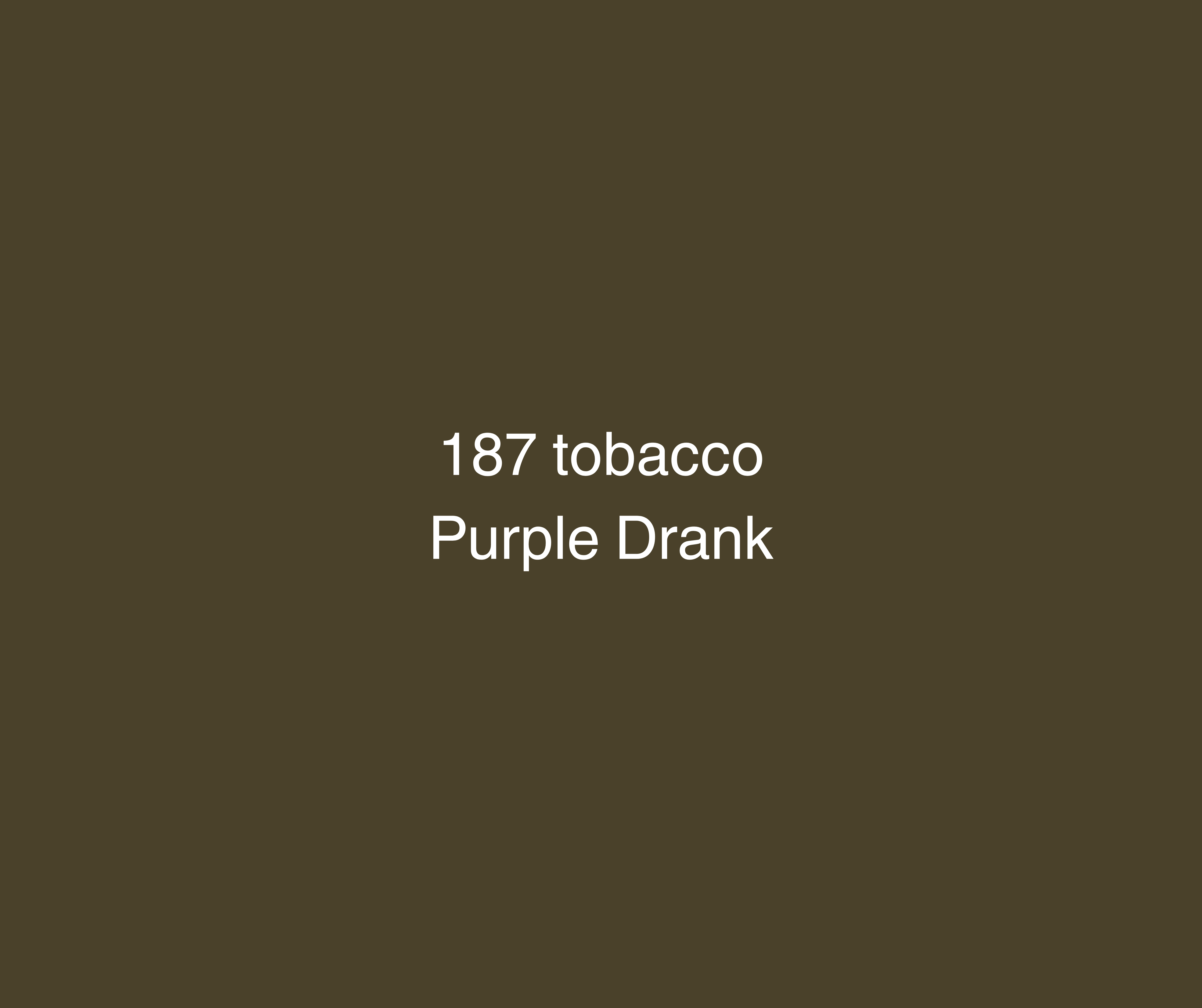 187 Tobacco - Purple Drank 25g - Caesar Shisha