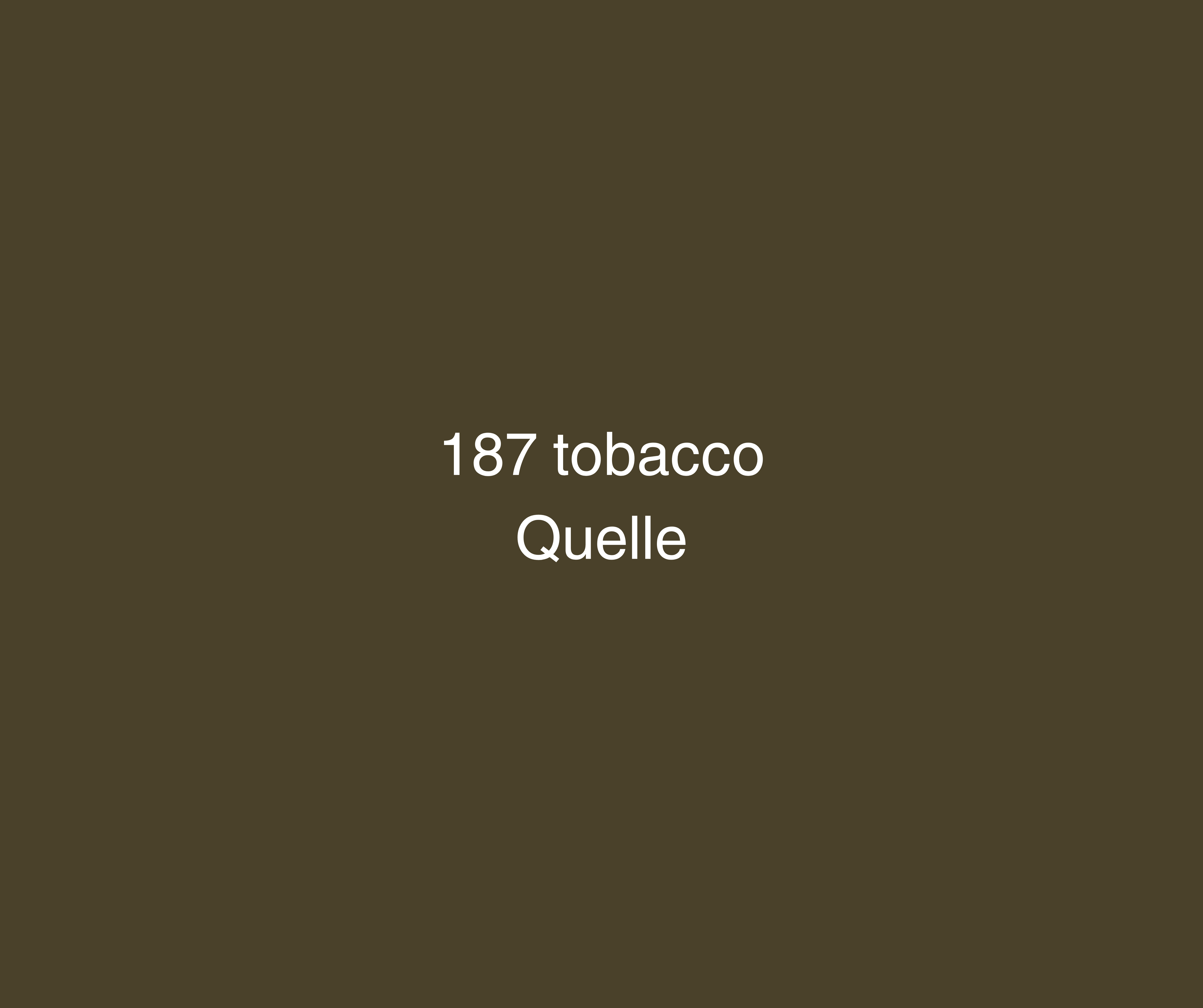 187 Tobacco - Quelle 25g - Caesar Shisha
