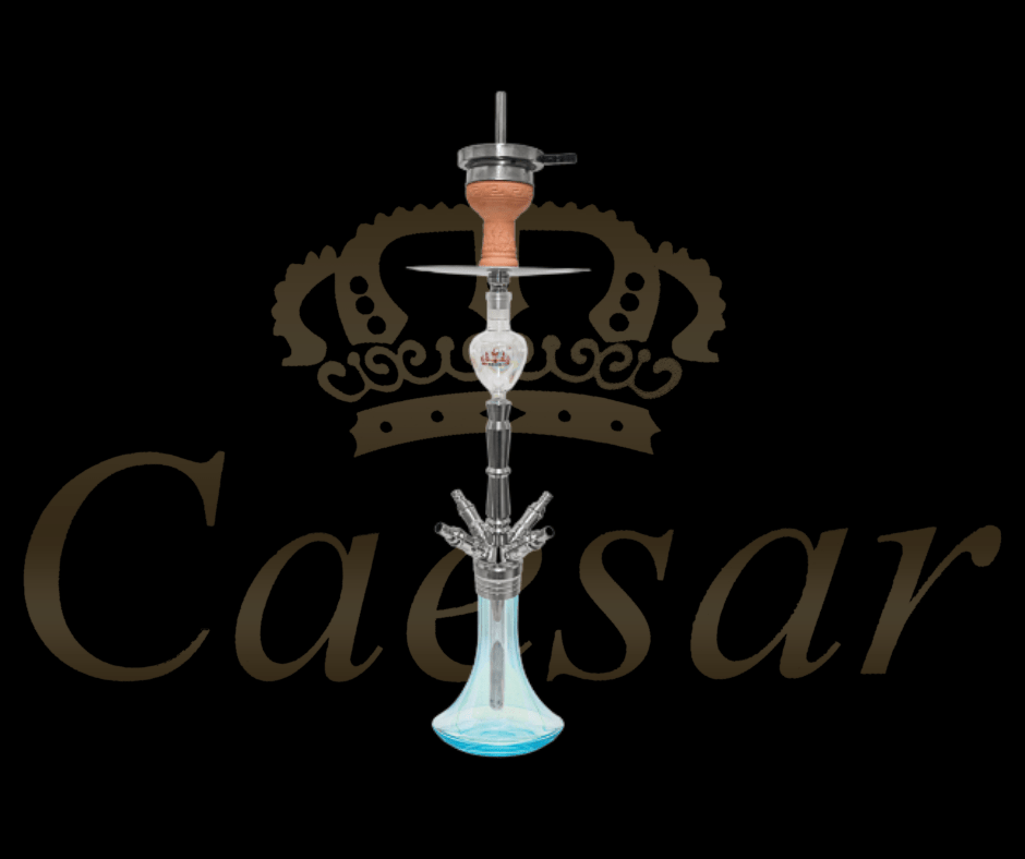 4kings - Stainless Steel - 4'er - Light Blue - Caesar Shisha