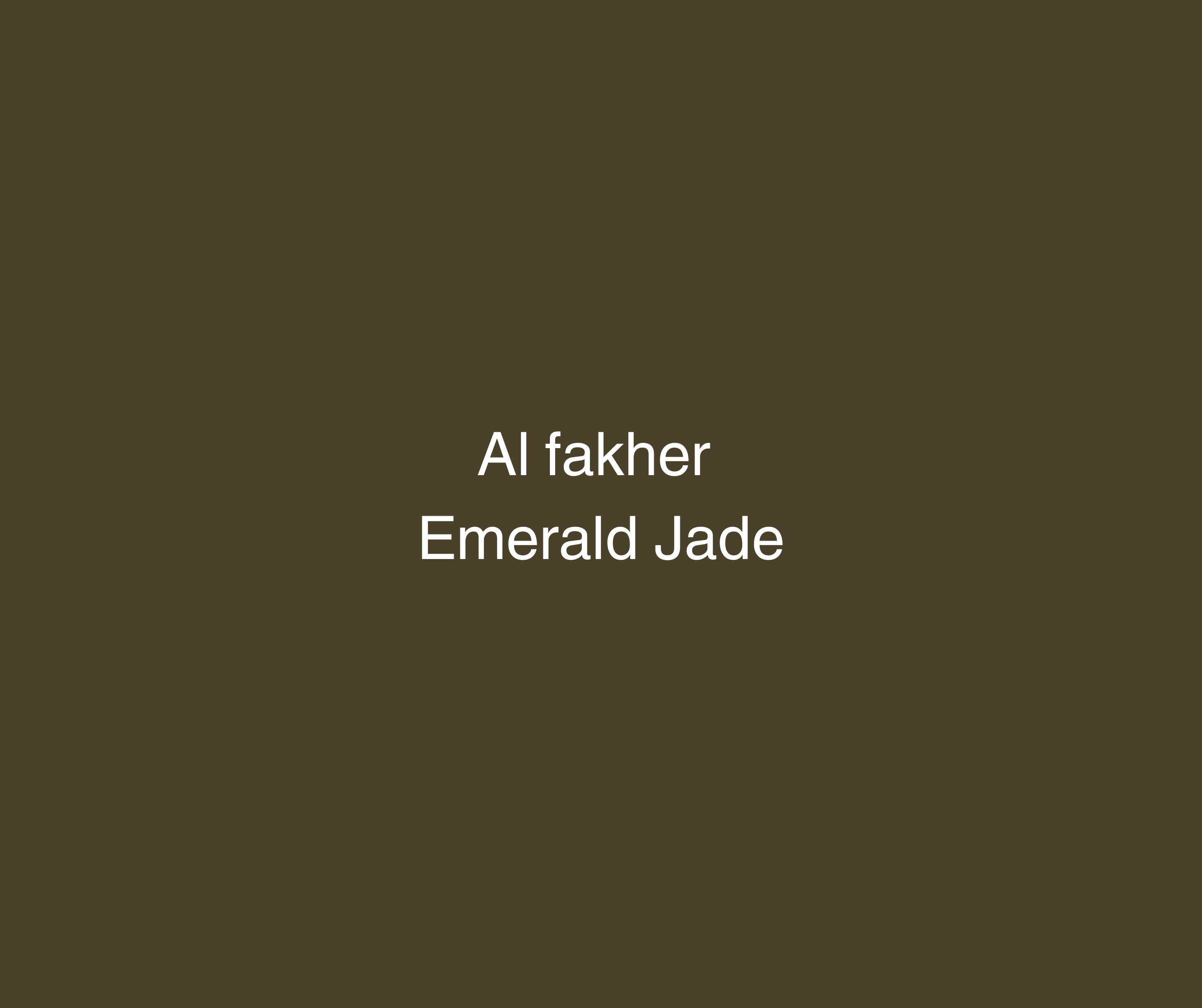 Al Fakher 1000g - Jade Emerald (Vindrue m. Mynte) - Caesar Shisha
