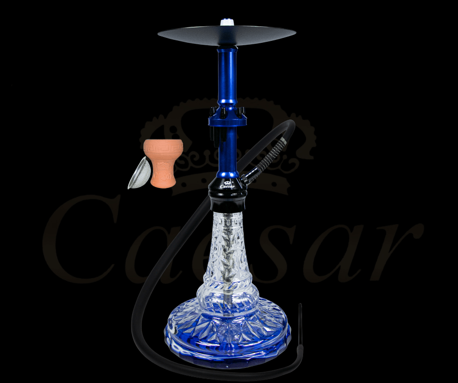 Caesar 2505 - Blue Transparent - Caesar Shisha