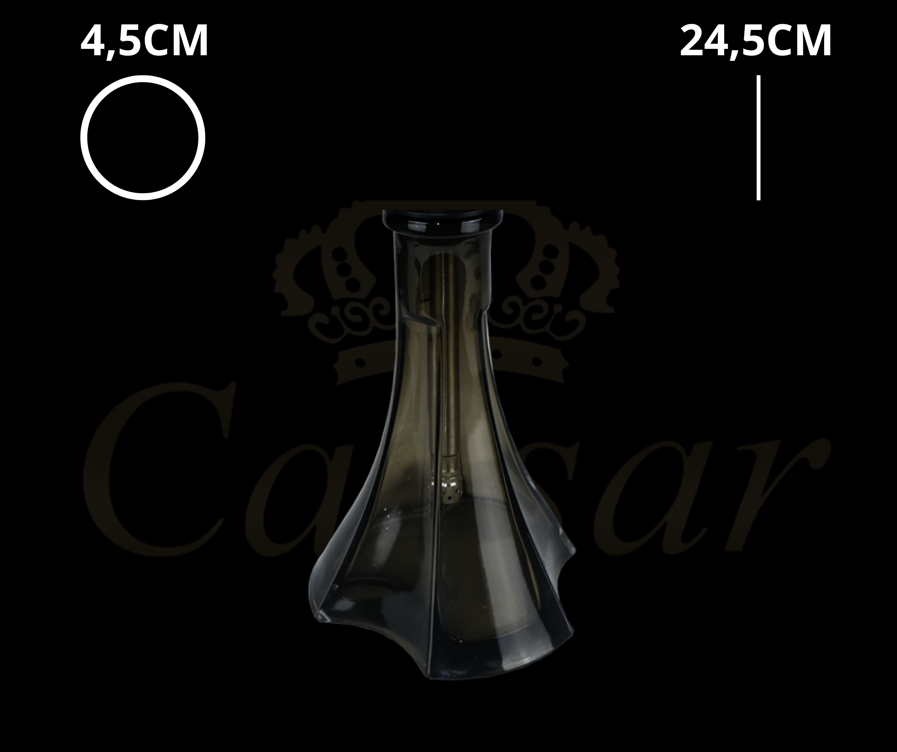Caesar 4,5cm Vase - Caesar Shisha