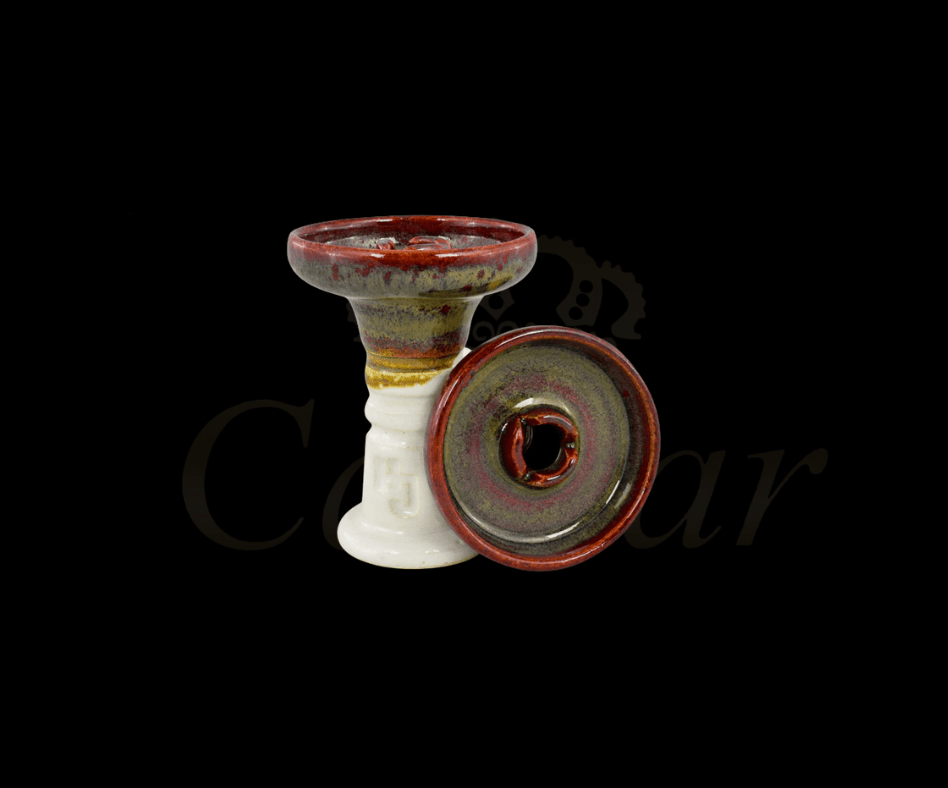Hookah John Trimony / red eye over white - Caesar Shisha