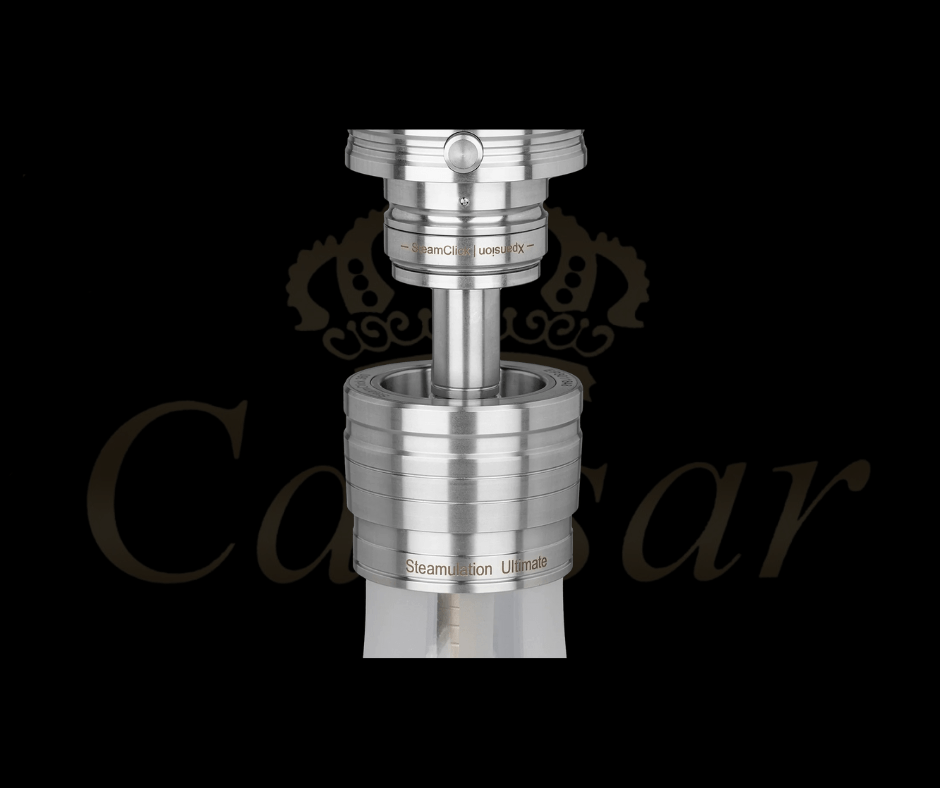 Steamulation Ultimate One Gen. III [+] / Ultimate White Matt - Caesar Shisha