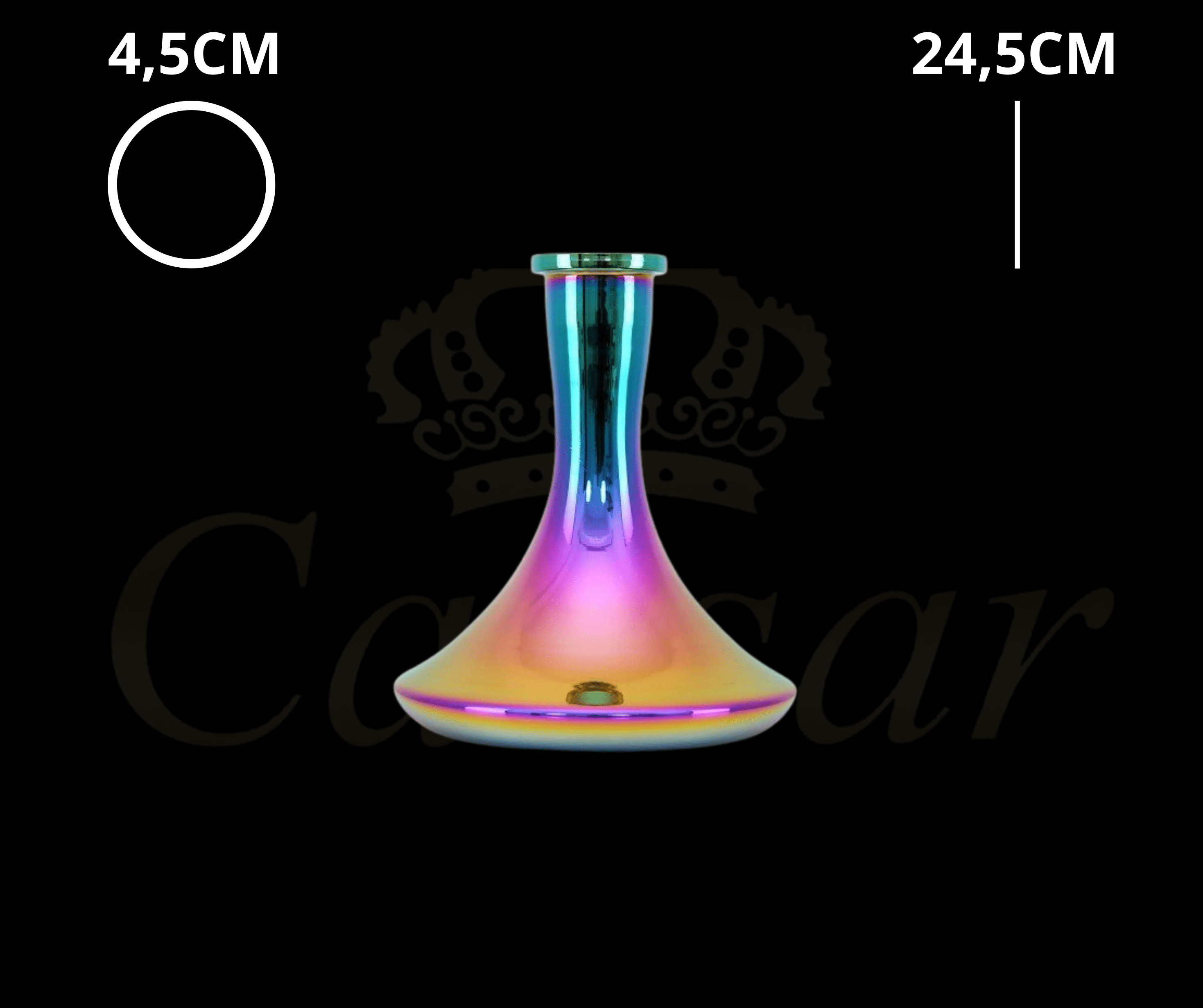 Universal Ufo Vase Rainbow - Caesar Shisha