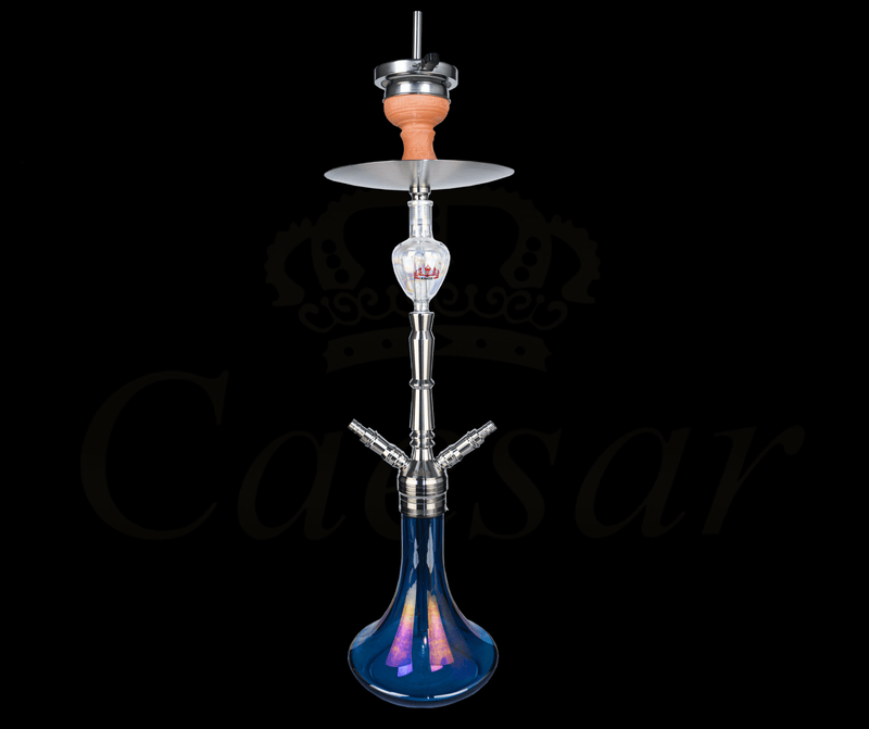 4kings - Stainless Steel - 2'er - Shining Light Blue - Caesar Shisha