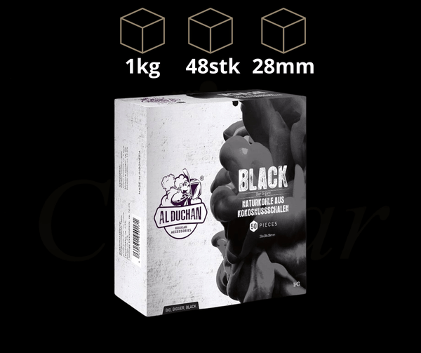 Al Duchan BLACK - Caesar Shisha