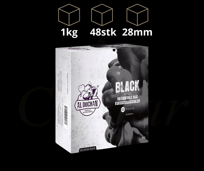 Al Duchan BLACK - Caesar Shisha