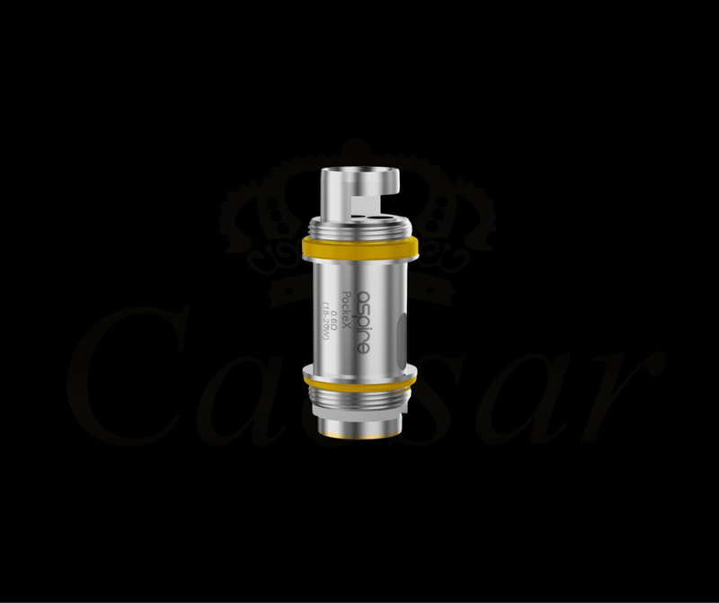 Aspire PockeX Coils 0,6ohm (5stk.) - Caesar Shisha