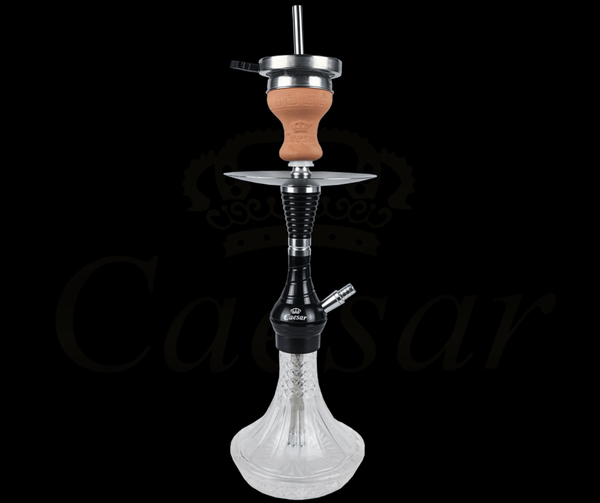 Caesar 02 - Black / Transparent - Caesar Shisha