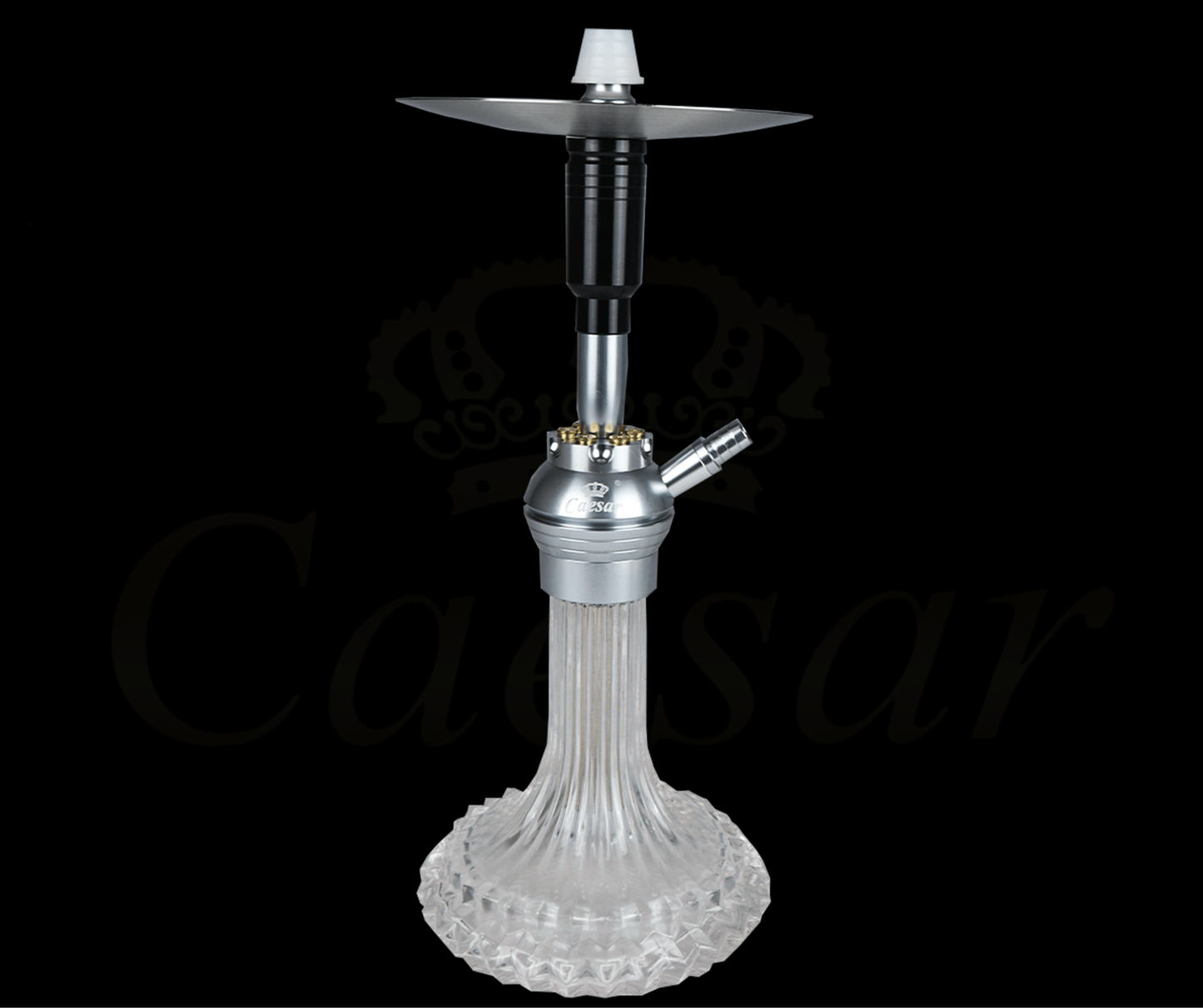 Caesar 05 - Silver / Transparent - Caesar Shisha