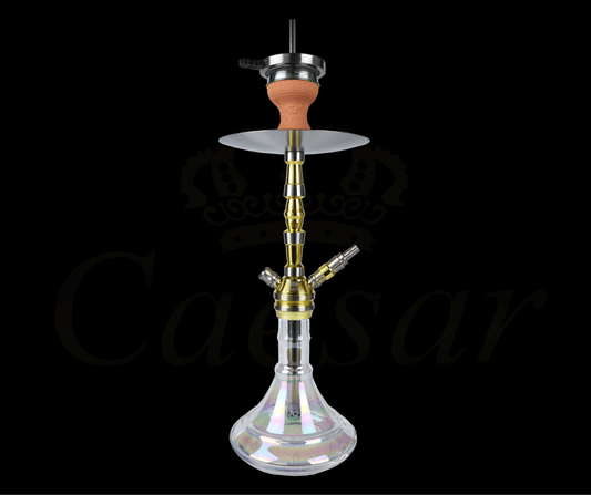 Caesar 08 - Gold / Transparent - Caesar Shisha
