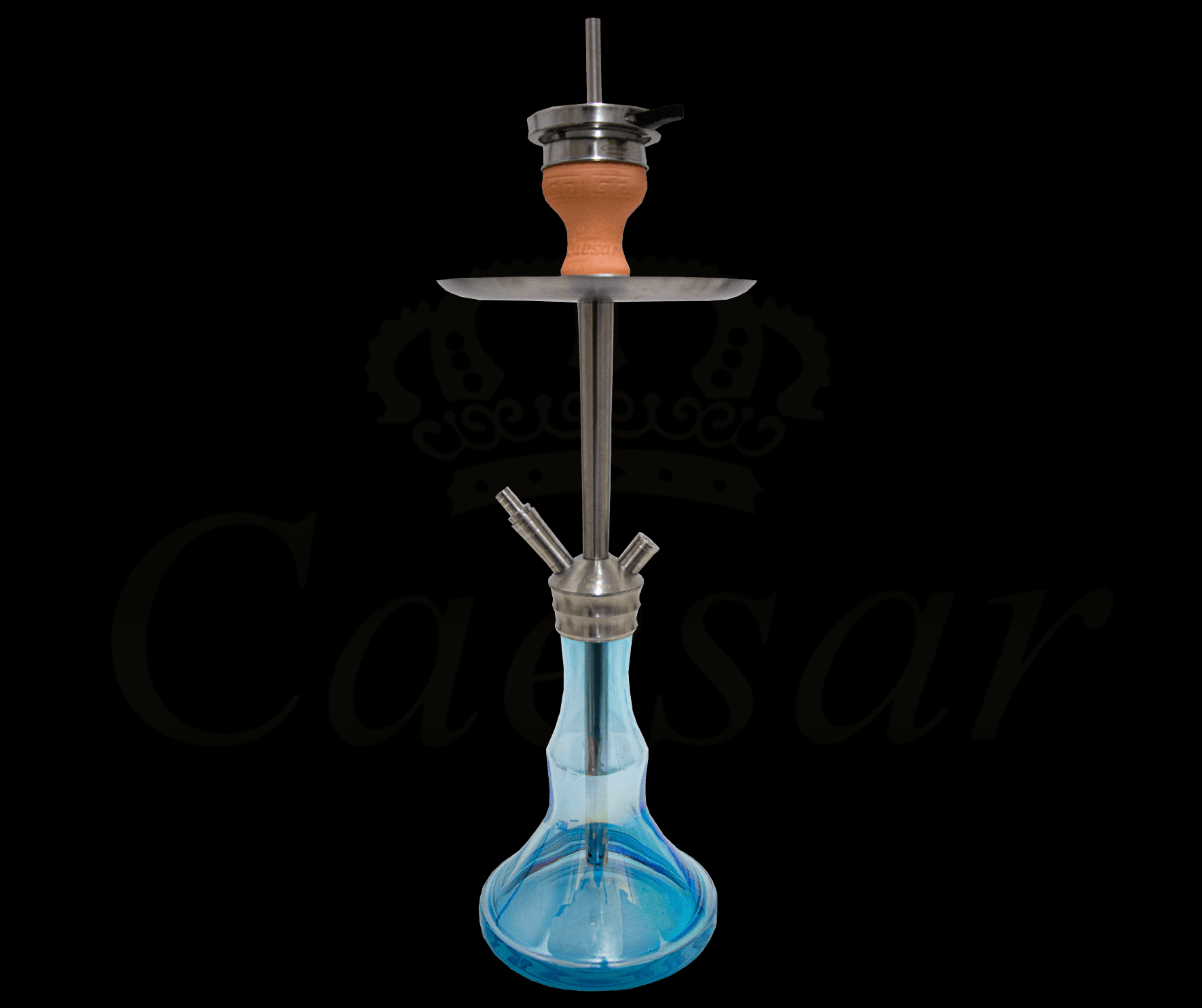 Caesar QUALLE / Stainless Steel / 2er - Light Blue - Caesar Shisha