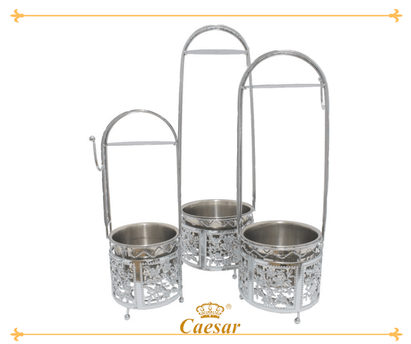Caesar Shisha Kulholder - Silver