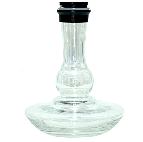 Final Star 03 - Black -Transparent -  Caesar Vase - Caesar Shisha