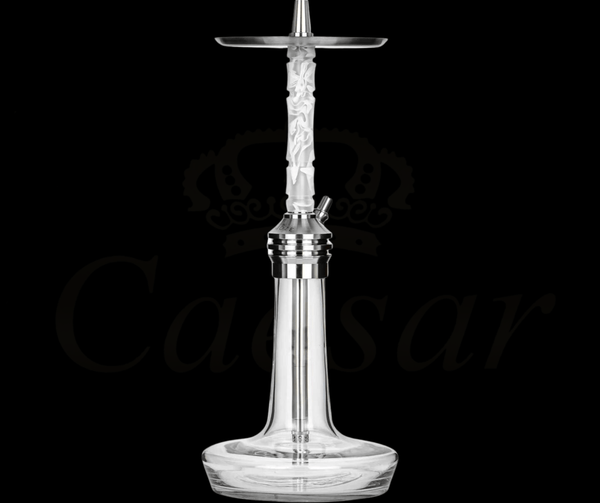 Moze Varity Lounge - Silver/Wavy Frosted - Caesar Shisha