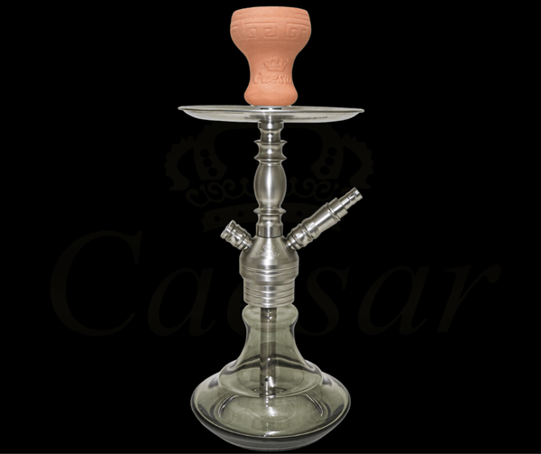 Paris 02 - Stainless Steel Colour - Light Black - Caesar Shisha