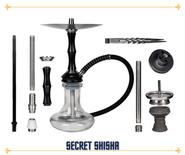 Secret Shisha Phantom - Black