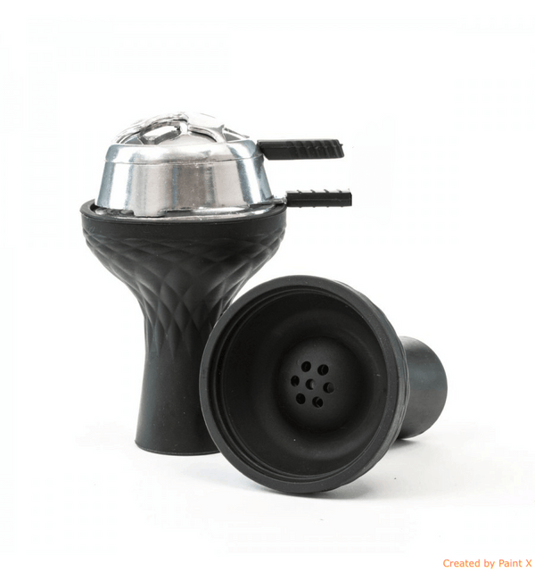 Siliconehoved + Varmeregulator (SÆT) -  Shisha tilbehør - Caesar Shisha