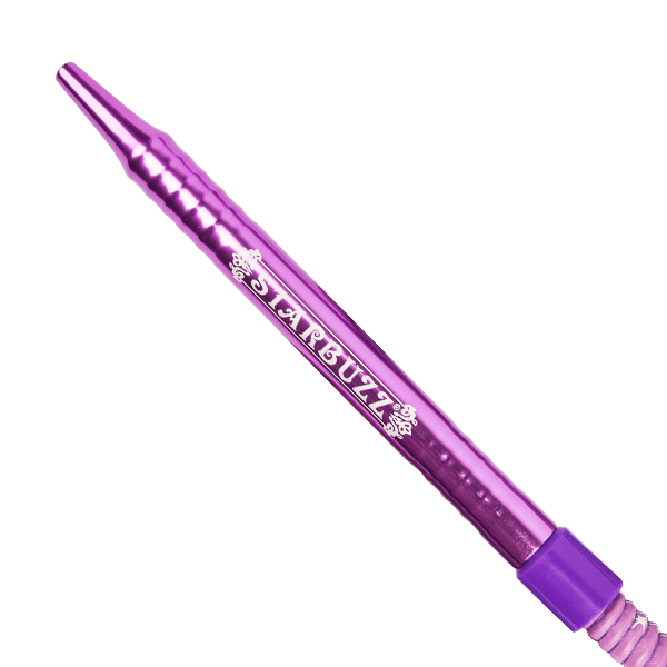 StarBuzz Aluminium Slange Sæt - Purple -   - Caesar Shisha