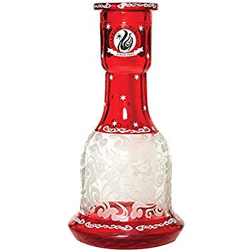 StarBuzz Premium Glass Red -  Caesar Vase - Caesar Shisha