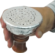 Rundt Sølvpapir (100 stk) -   - Caesar Shisha