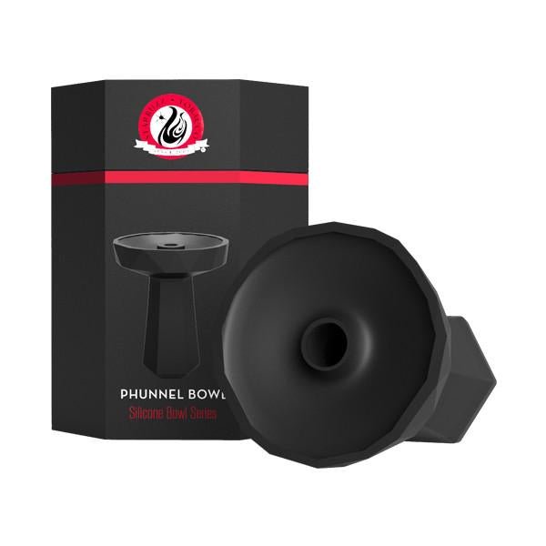 StarBuzz Silicone Phunnel Bowl - Black -   - Caesar Shisha