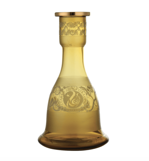 StarBuzz Tsunami Glass - Amber -  Caesar Vase - Caesar Shisha
