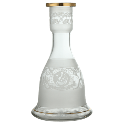 StarBuzz Tsunami Glass - Clear -  Caesar Vase - Caesar Shisha