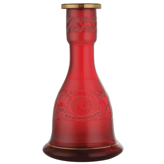 StarBuzz Tsunami Glass - Red -  Caesar Vase - Caesar Shisha