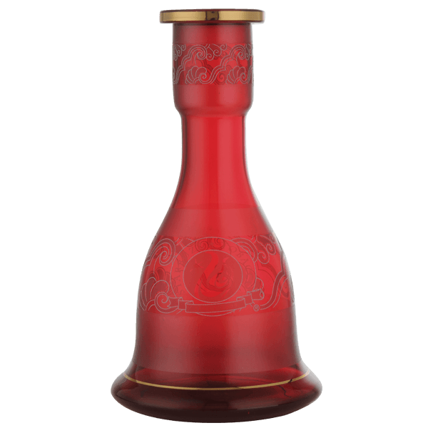 StarBuzz Tsunami Glass - Red -  Caesar Vase - Caesar Shisha