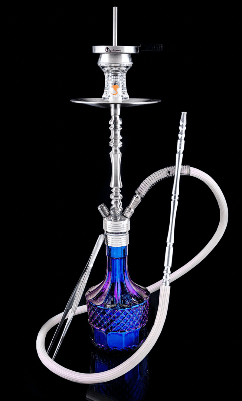 Stealth Bomber Classic Purple Rain Hookah Set (Bass Box Edition)