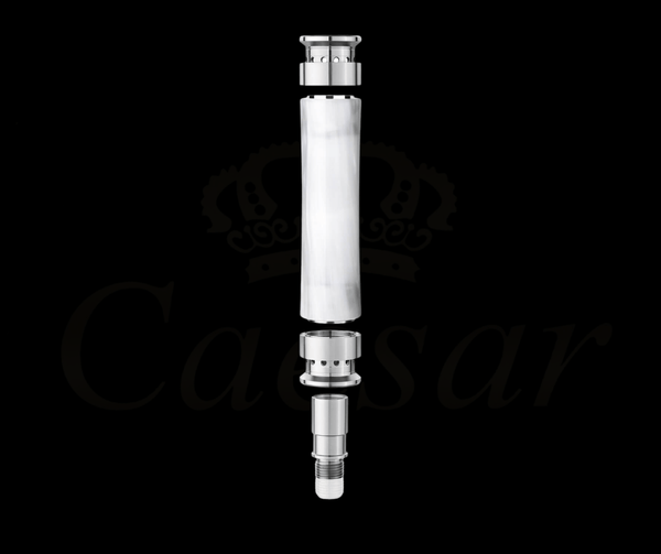 Steamulation Sleeve / White Marble - Caesar Shisha