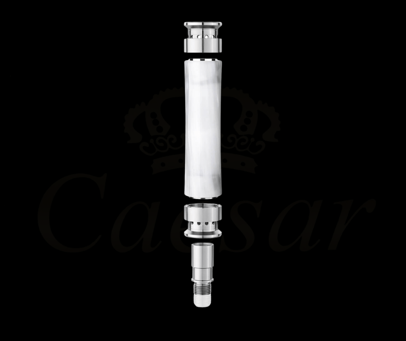 Steamulation Sleeve / White Marble - Caesar Shisha
