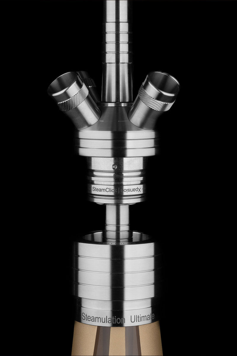 Steamulation - Ultimate - Black Matt - Caesar Shisha